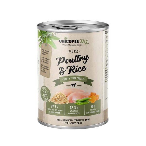 Chicopee Dog Adult Pure Poultry & Rice