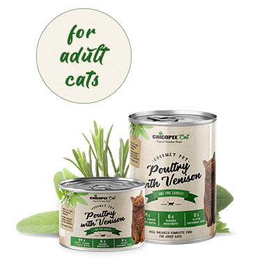 Chicopee Cat Adult Gourmet pot Poultry & Venison